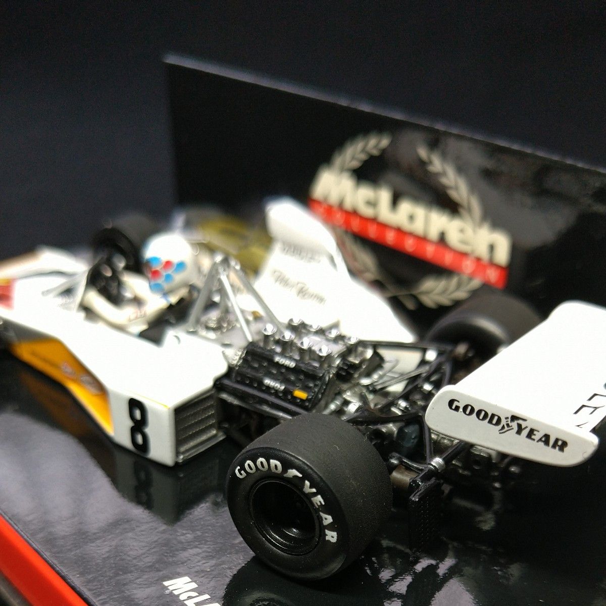 ミニカー 1/43 ミニチャンプス McLAREN FORD M23 P.REVSON 1973