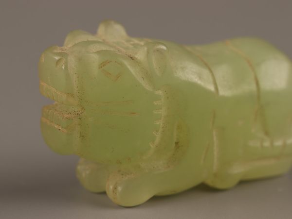 中国古玩 唐物 緑砡石 翡翠 時代物 極上品 初だし品 C3437_画像6