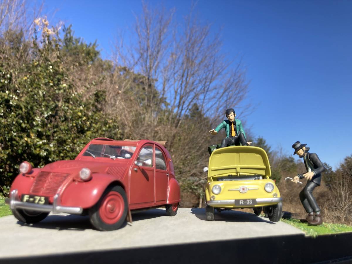 グンゼ産業 ルパン三世カリオストロの城 クラリス&2cv☆逃走 グンゼ産業 ルパン三世カリオストロの城 クラリス&2cv☆逃走
