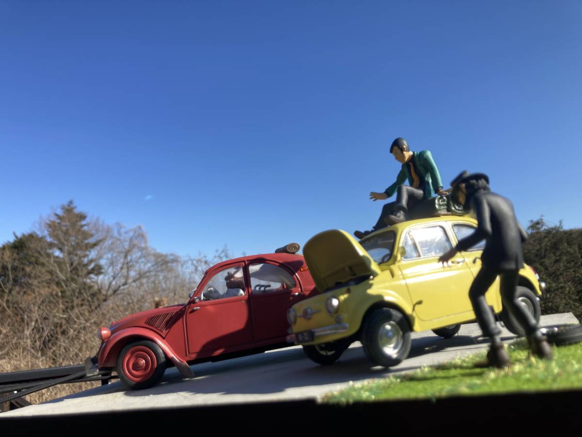 グンゼ産業 ルパン三世カリオストロの城 クラリス&2cv☆逃走 グンゼ産業 ルパン三世カリオストロの城 クラリス&2cv☆逃走