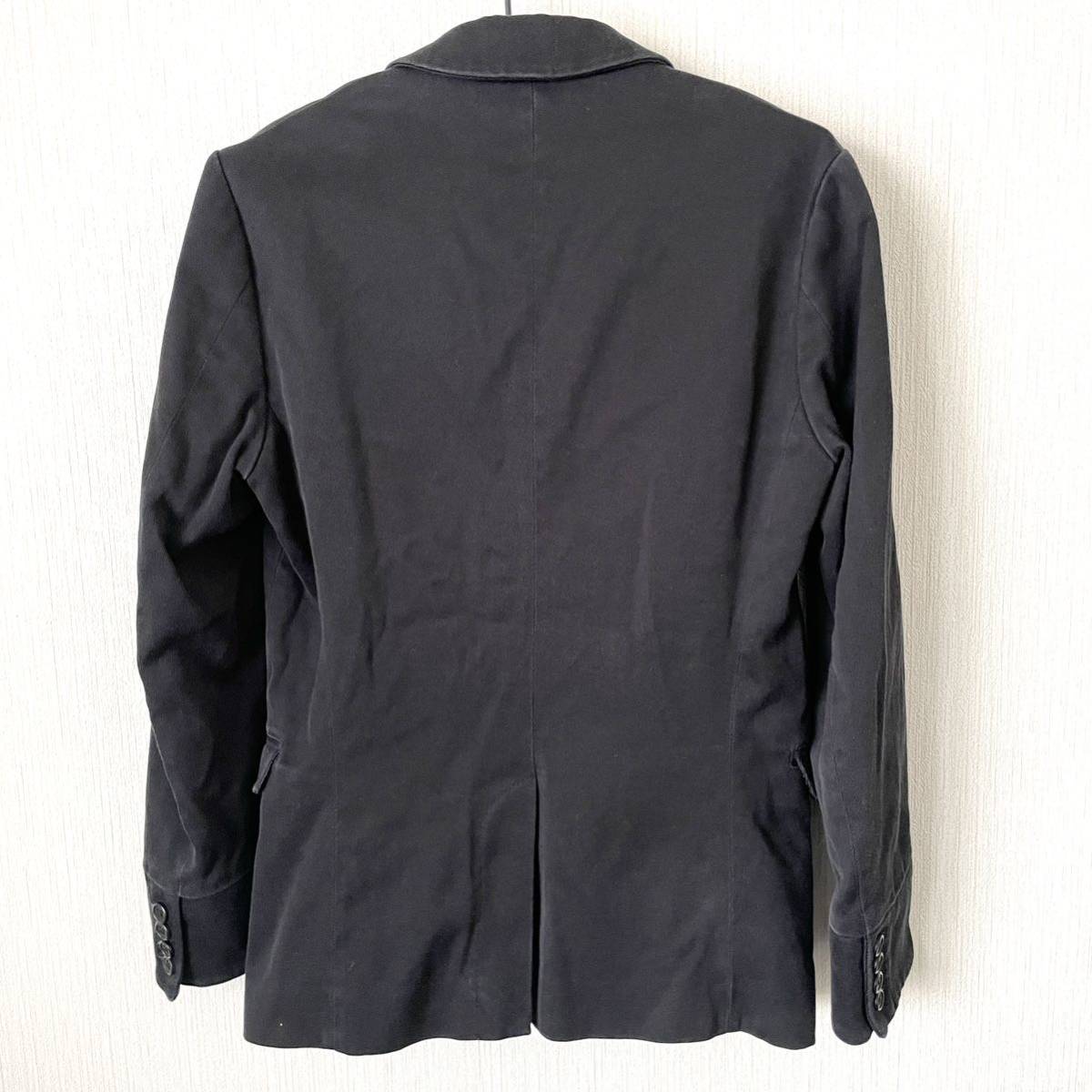 【DIESEL】 ディーゼル テーラードジャケット 黒 ブラック ロック きれいめ モード 匿名配送 メンズ S_画像5