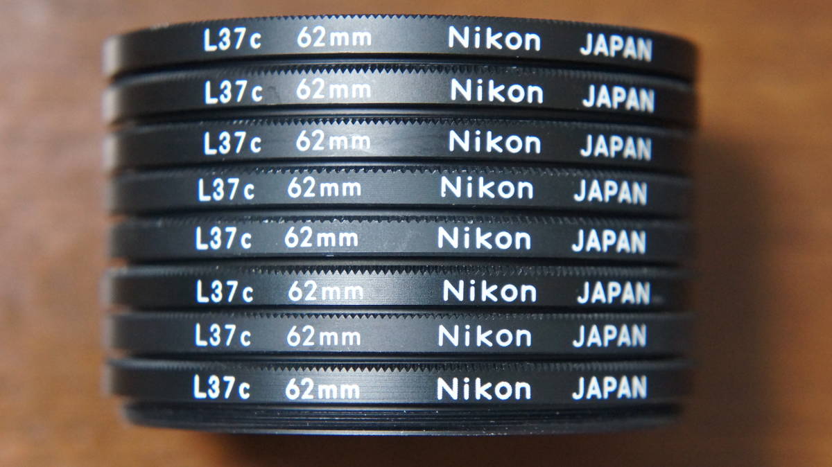 [62mm] Nikon L37c UVカットフィルター 580円/枚_画像1