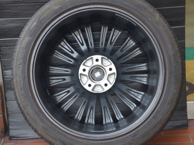 美品 ウェッズ クレンツェ フェルゼン 358エボ 19X8.0J PCD 114.3 5H +35 DL エナセーブ RV505 225/45R19 2022年製 8分山付 アルファード等の画像8