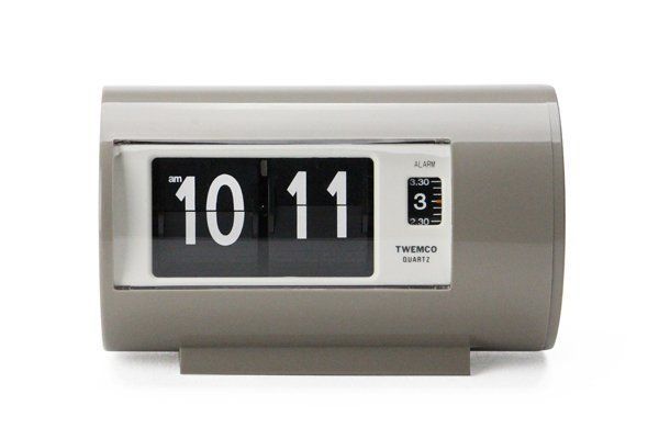 IZ46540S★Twemco Alarm Clock #AP-28 “Gray” グレー 置き時計 クロック インダストリアル アラーム 目覚まし時計 時計_画像3