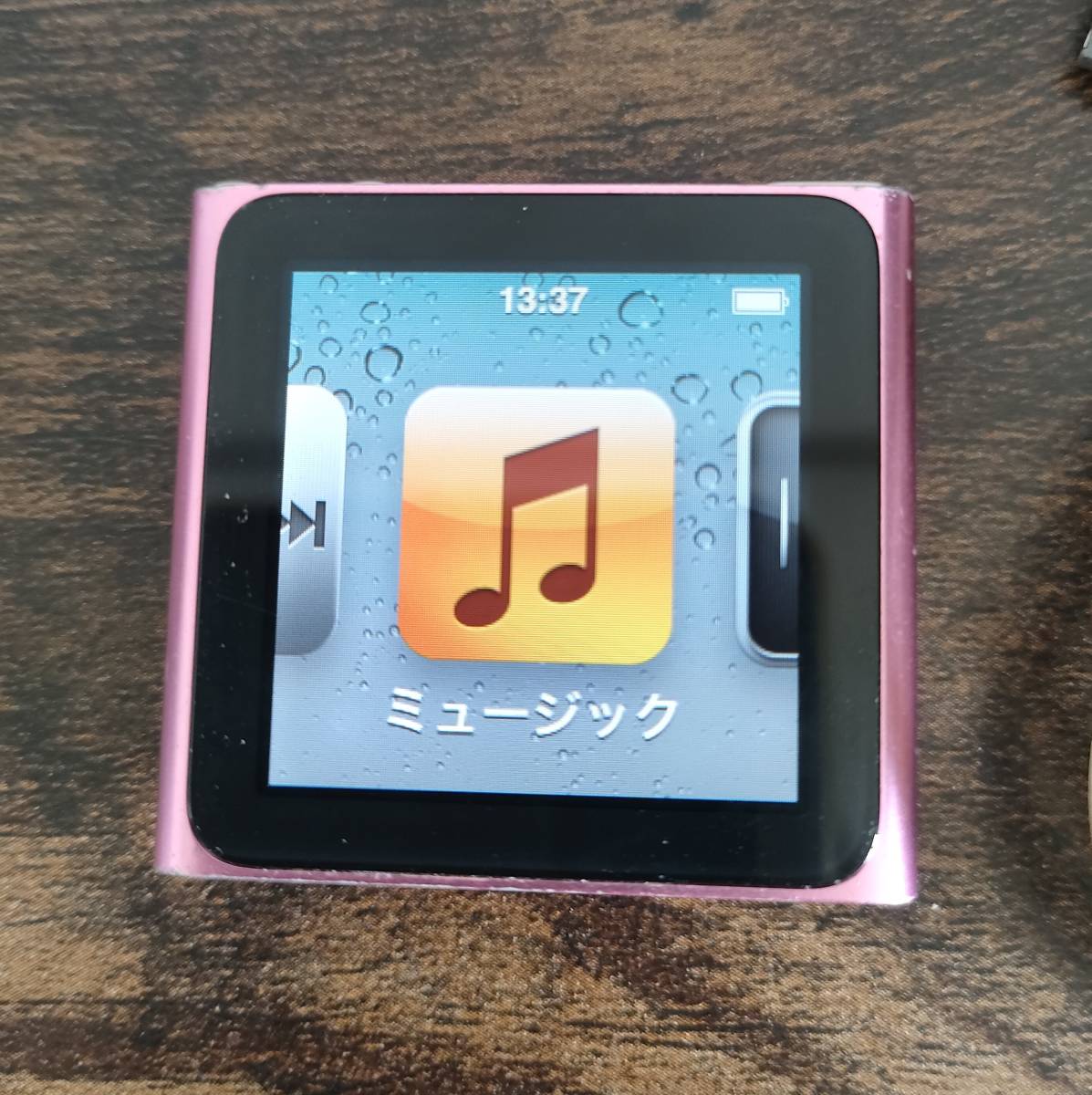 Apple iPod nano アイポッドナノ 第6世代 8G A1366 ピンク ケーブル付き