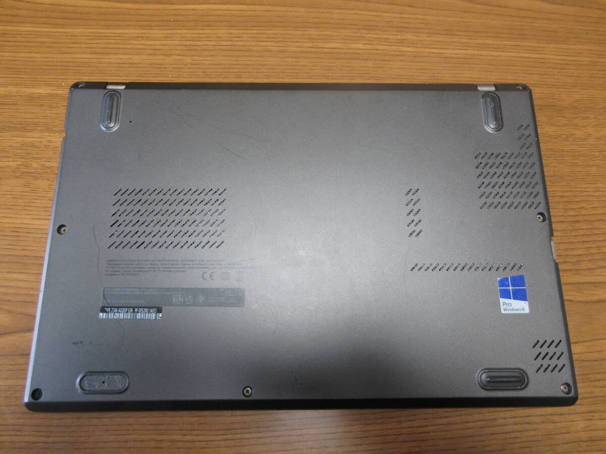 【中古】Lenovo Thinkpad X240S 20AK-A028JP i5-4200U 4GB(PC3L)/120GB(SATA SSD) Windows11Pro_画像6