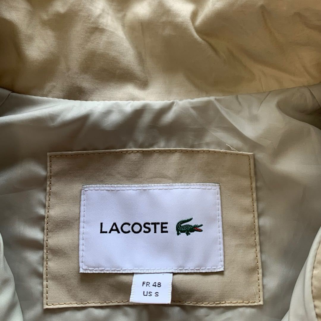 231001BRB182● LACOSTE ZIP JACKET NYLON JACKET ラコステ ナイロンジャケット ジャケット ウインドブレーカー スイングトップ _画像3