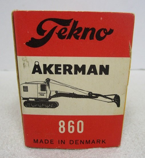 ■ Tekno AKERMAN 752 テクノ ショベルカー アッカーマン_画像10