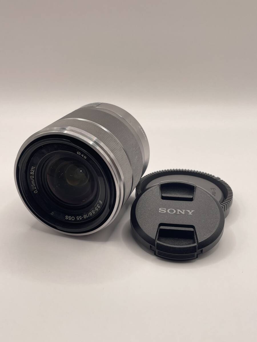 ★良品★ SONY ソニー E 18-55mm F3.5-5.6 OSS SEL1855 L-0089の画像1