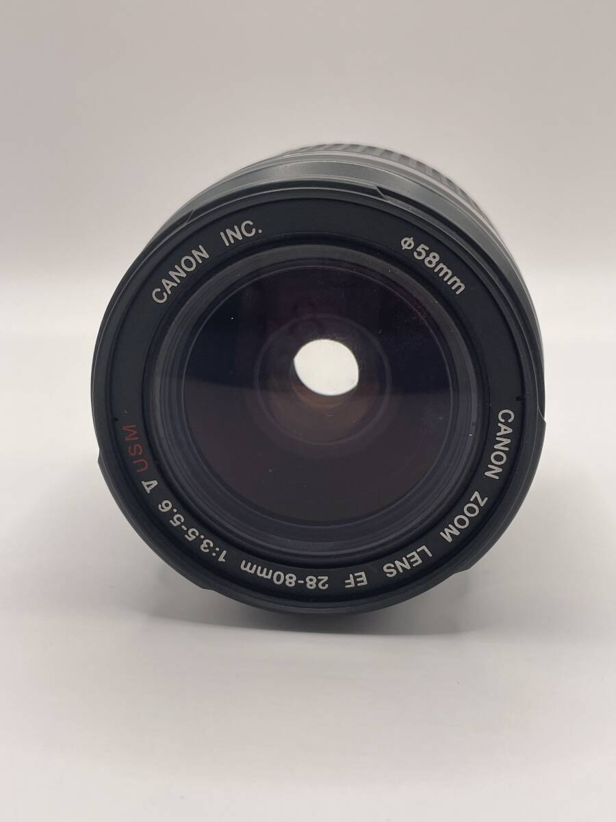 ★良品★ Canon キヤノン CANON ZOOM LENS EF 28-80mm F3.5-5.6 V USM L-0096の画像3