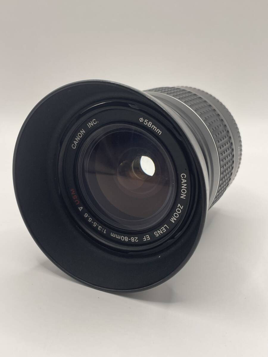 ★良品★ Canon キヤノン CANON ZOOM LENS EF 28-80mm F3.5-5.6 V USM L-0096の画像2
