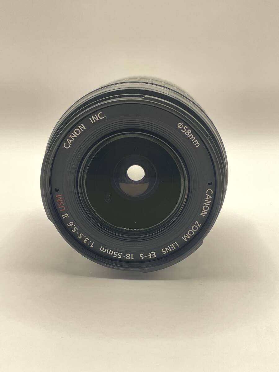 ★良品★ Canon キヤノン CANON ZOOM LENS EF-S 18-55mm F3.5-5.6 II USM L-0107の画像2