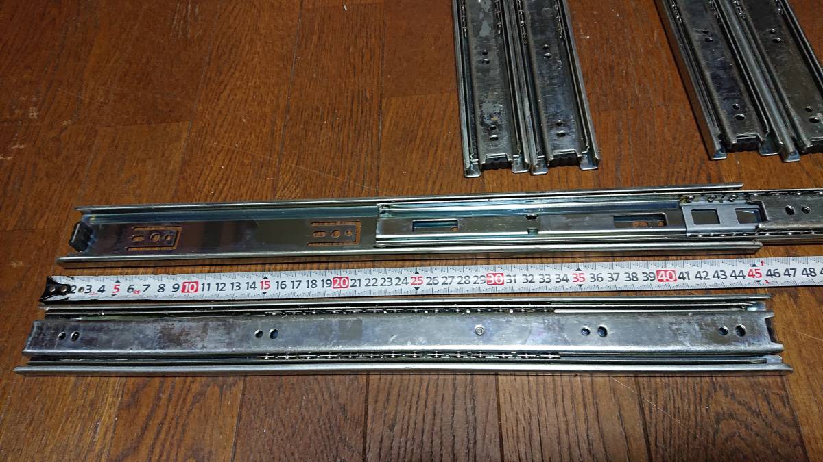 中古スライドレール　450－900ミリ？　5組_画像2