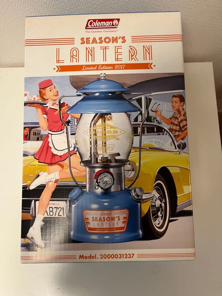 コールマン シーズンズランタン 2017 ブルー　Coleman season’s lantern LIMITED Edition _画像5