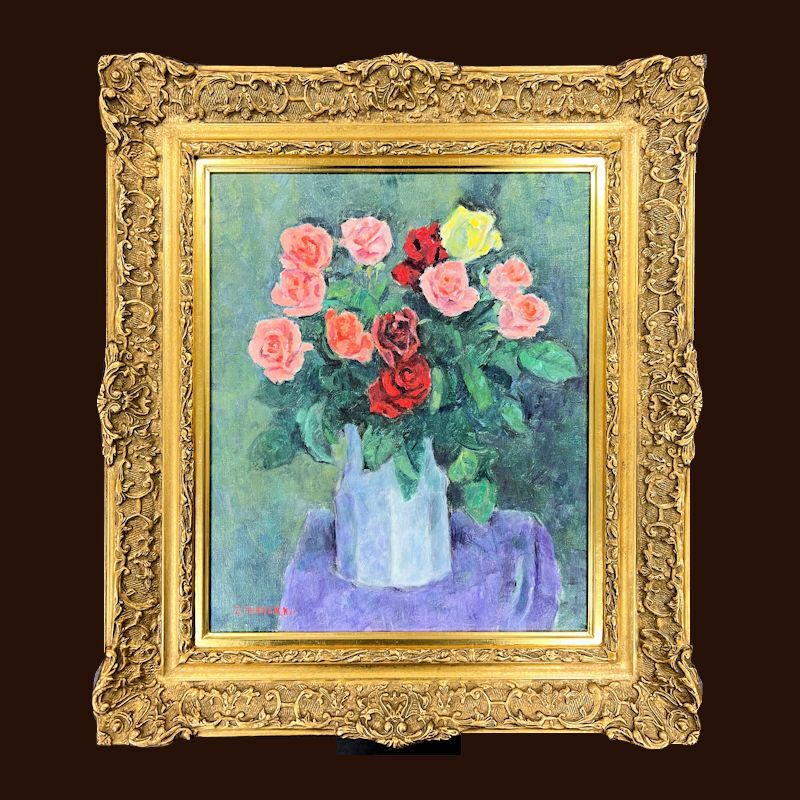 Yahoo!オークション - 【FCP】 真作保証 寺崎善次郎 油彩画8号 Yahoo!オークション - 【FCP】 真作保証 寺崎善次郎 油彩画8号