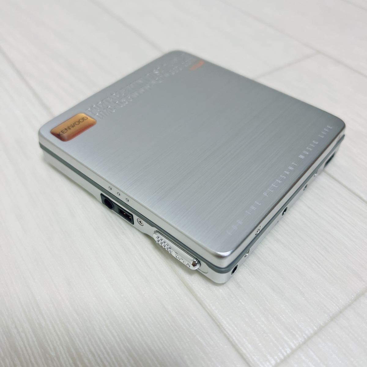 KENWOOD ケンウッド DMC-Q55-S ポータブルMDプレーヤー 良品 KENWOOD ケンウッド DMC-Q55-S ポータブルMDプレーヤー 良品
