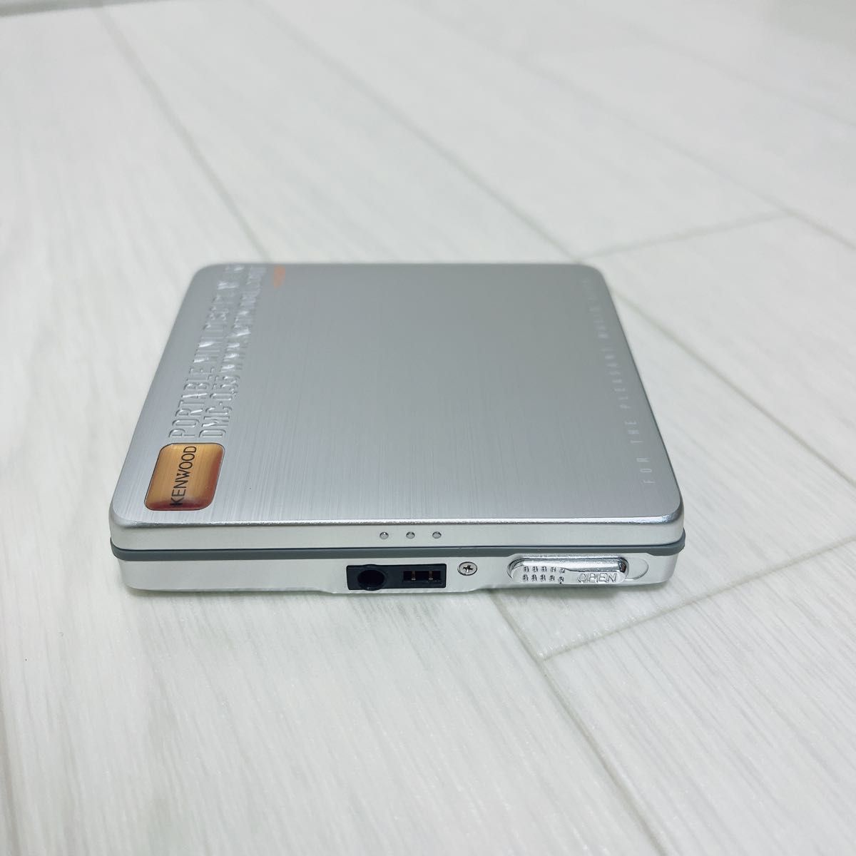 KENWOOD ケンウッド DMC-Q55-S ポータブルMDプレーヤー 良品 KENWOOD ケンウッド DMC-Q55-S ポータブルMDプレーヤー 良品