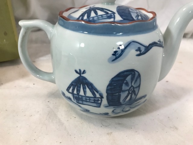  Arita .. обжиг в печи чайная посуда . заварной чайник * teapot горячая вода .5 покупатель комплект не использовался 