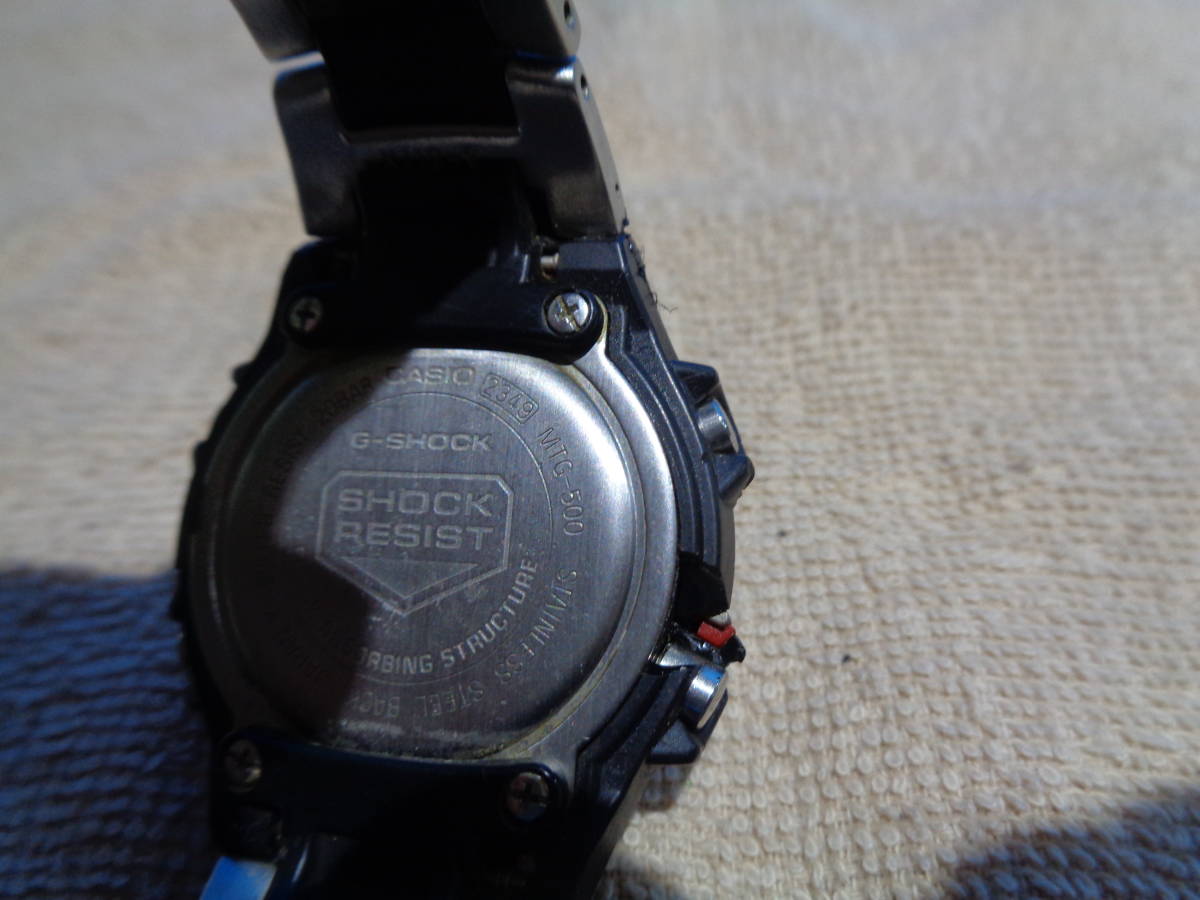 CASIO G-SHOCK MT-G 2349 MTG500 腕時計 現状で_画像4