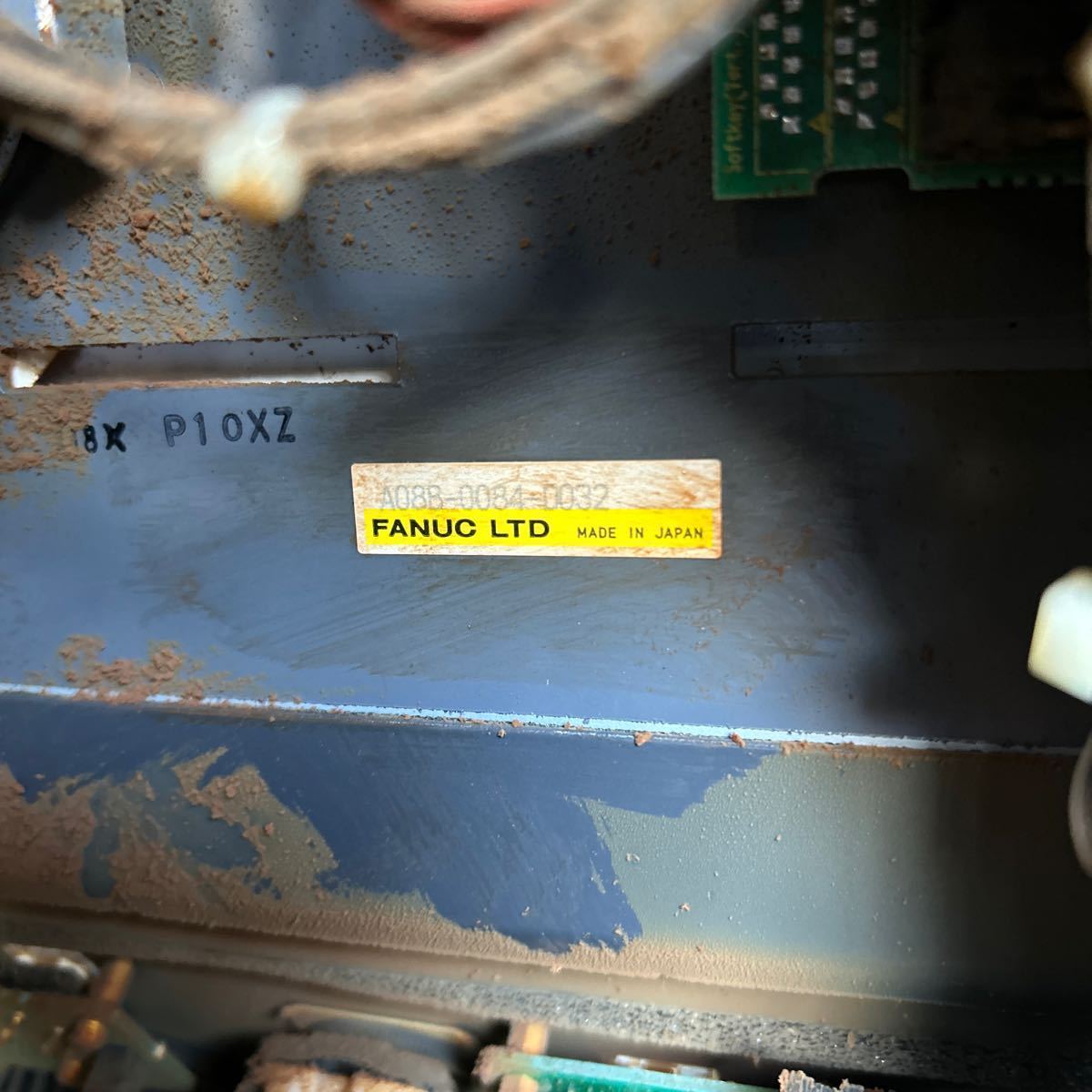 T6328 操作盤 FANUC ファナック 電子部品 PANEL i A13B-0196-B123 A08B-0084-0032【ジャンク品】の画像7