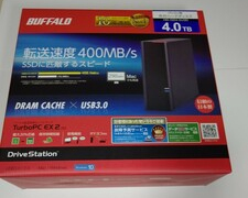 ★BUFFALO HDD HD-GD4.0U3D 4TB アウトレット品 バッファロー_画像2