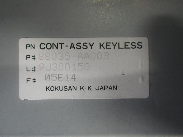 [KAP]151316 Legacy BC5 keyless computer & sensor set 