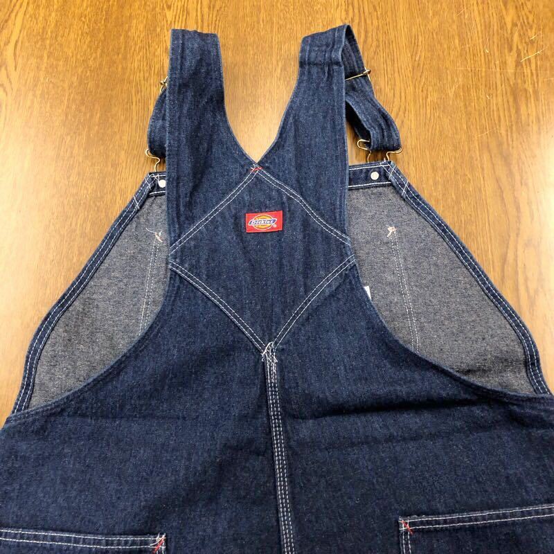 [FB123]USA made Dickies W42 L30 large size big size overall Denim men's brand old clothes Dickies free shipping 