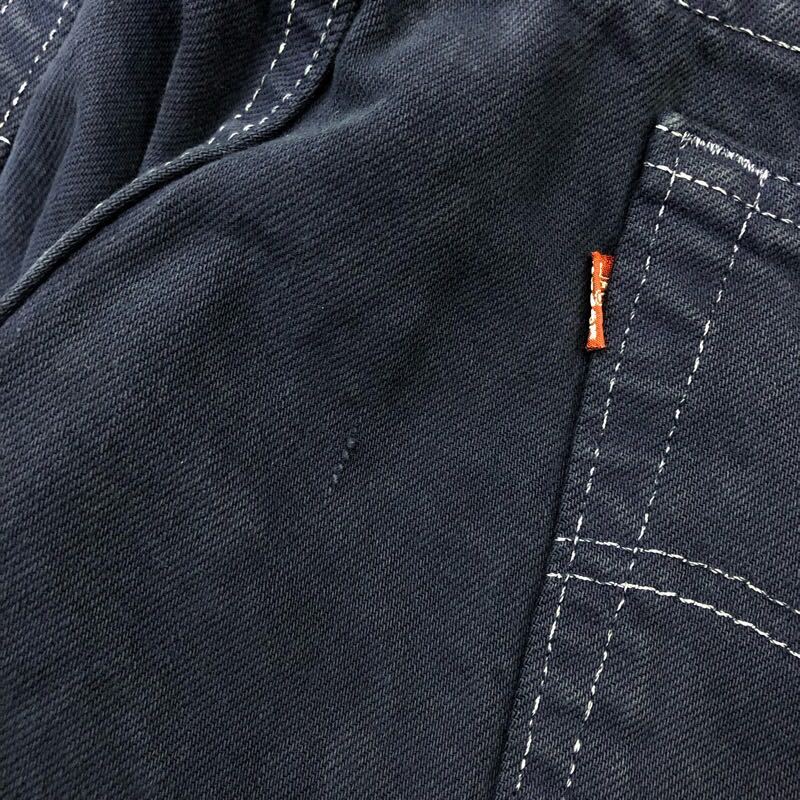 【FB161】USA製 Levi's 550 W36 L30 後染め 製品染め ネイビー ジーンズ ジーパン デニムパンツ DYE ブランド古着 リーバイス501 送料無料_画像10