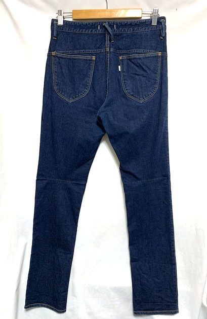 ★19SS 美品　nonnative ノンネイティブ　DWELLER 4P JEANS TAPERED FIT C/P 11oz DENIM STRETCH ストレッチスキニーデニム 日本製 0_画像3