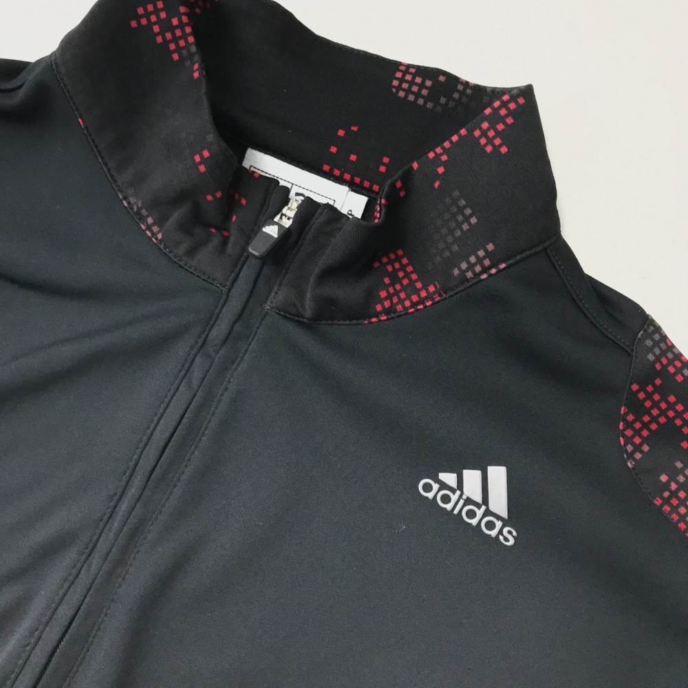 ADIDAS GOLF アディダスゴルフ ハーフジップ 長袖Tシャツ ブラック系 S [240001913637] ゴルフウェア メンズ_画像3