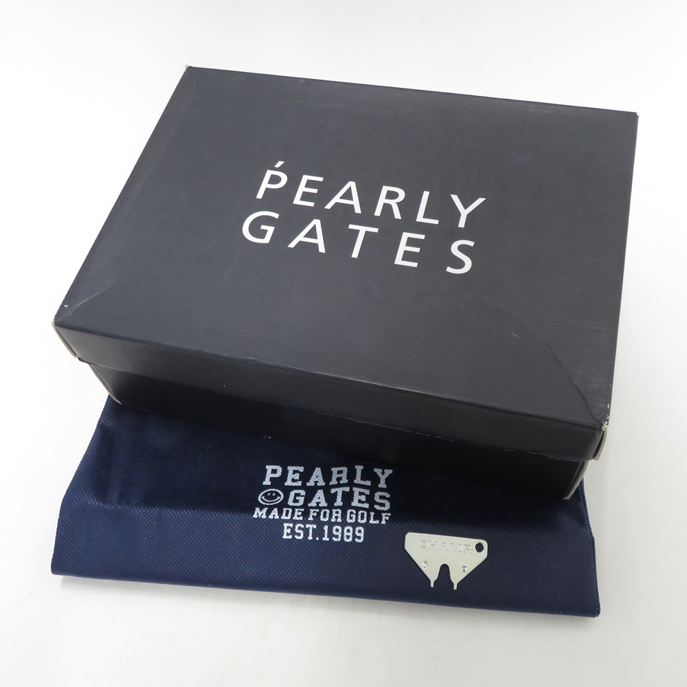 PEARLY GATES パーリーゲイツ 053-0992900 サイドジップ ハイカット ゴルフシューズ ネイビー系 24.0cm [240101024544] ゴルフウェア_画像10