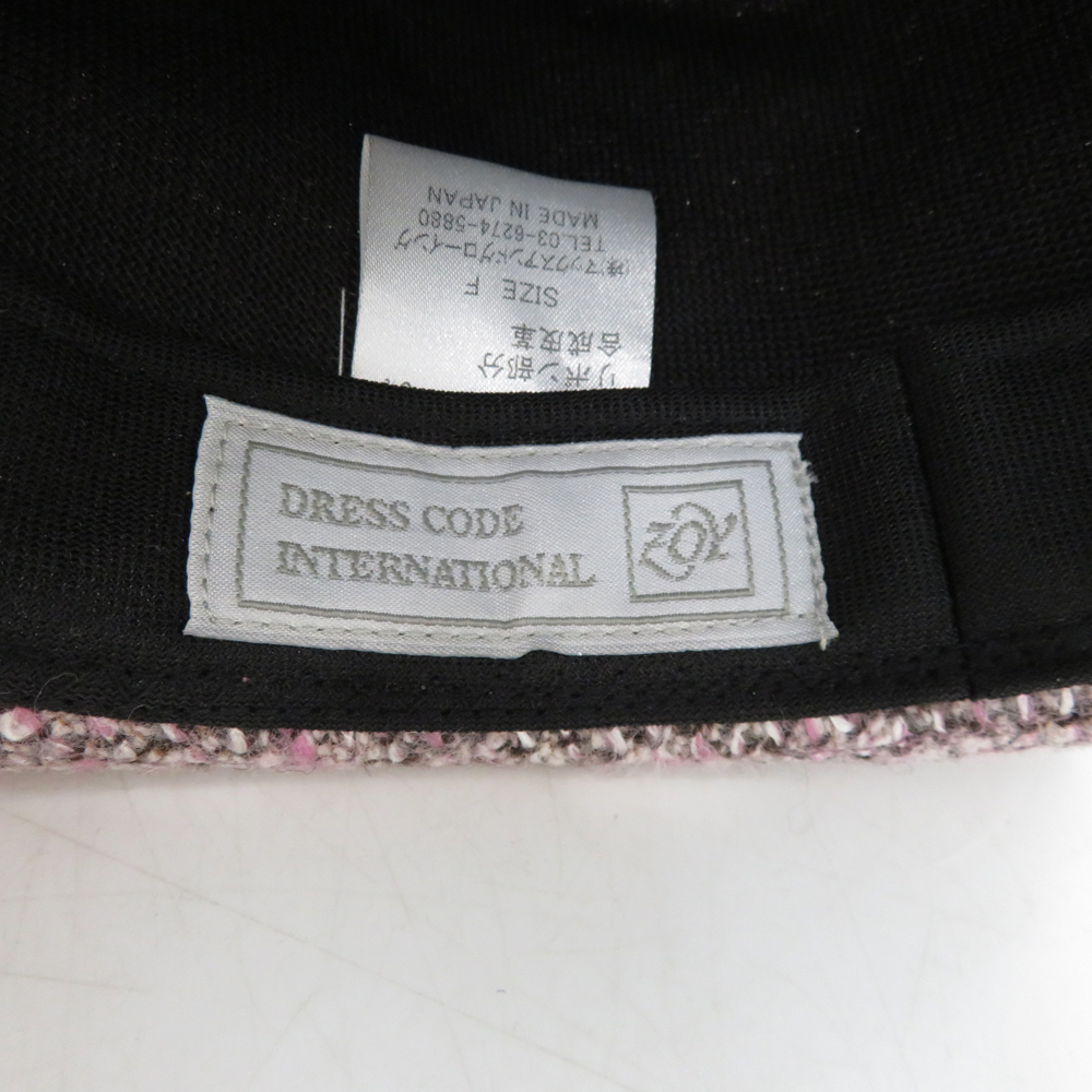 ZOYzo-i wool . soft hat hat pink series F [240101040932] Golf wear 