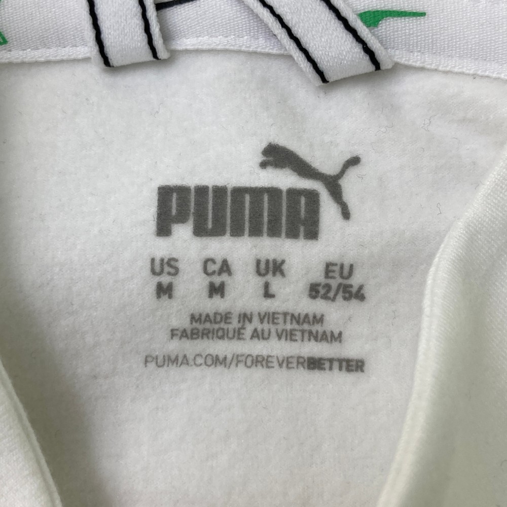 PUMA GOLF プーマゴルフ X COLLECTION、599559 ハーフジップ 長袖Tシャツ ホワイト系 US M [240101127495] ゴルフウェア メンズ_画像3