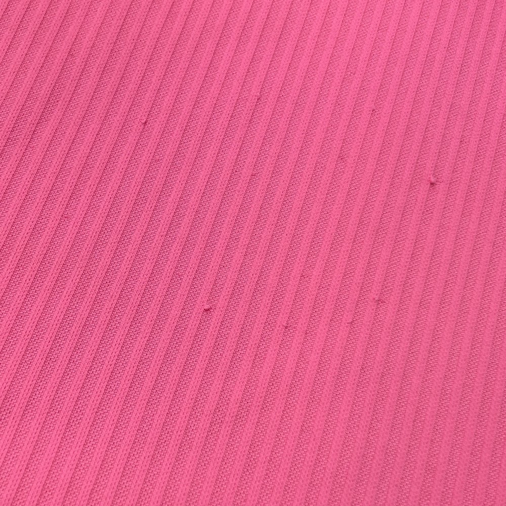 SRIXON スリクソン by DESCENTE 半袖ポロシャツ チェック ストライプ柄 ピンク系 L [240101090767] ゴルフウェア メンズ_画像6