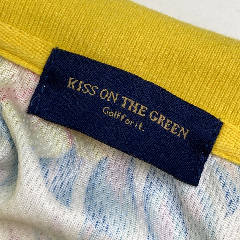 KISS ON THE GREEN キスオンザグリーン 半袖ワンピース 総柄 ブルー系 3 [240101089798] ゴルフウェア レディースの画像3