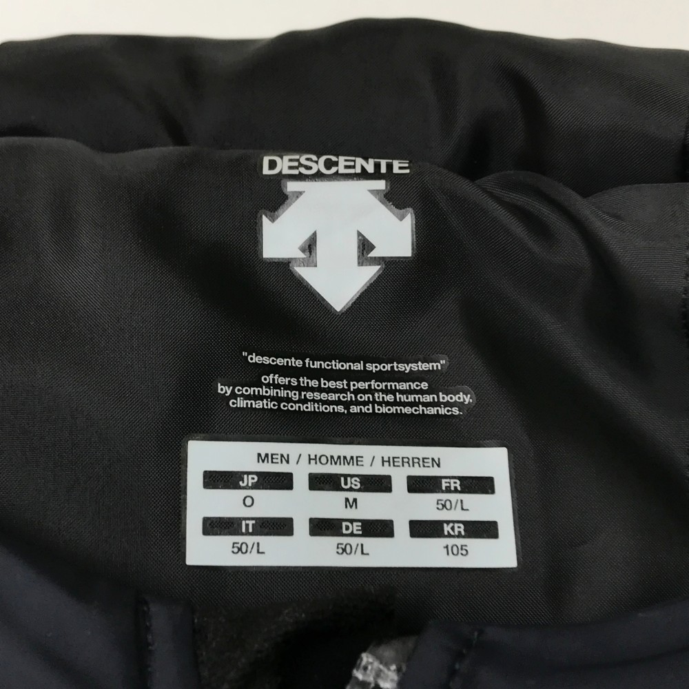 DESCENTE デサント DAT-3674 フード付きダウンジャケット ネイビー系 JP/O [240101119484] メンズ_画像3