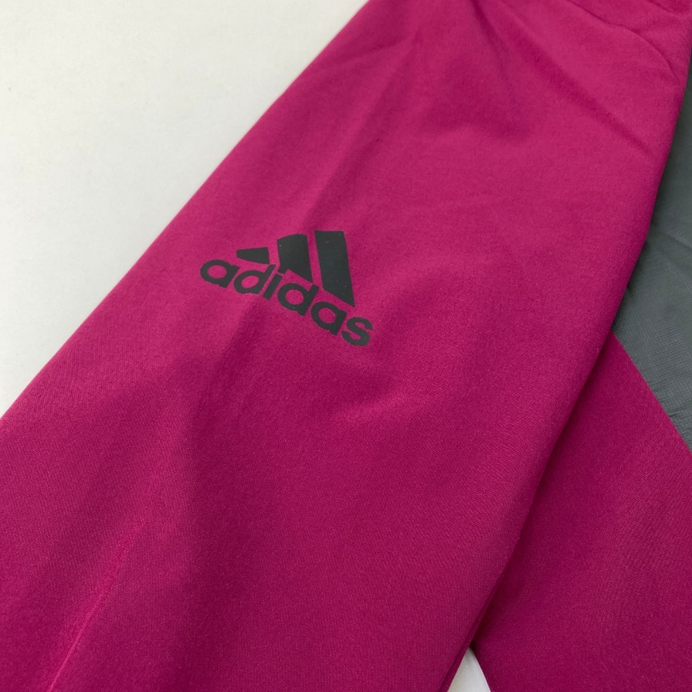 ADIDAS GOLF アディダスゴルフ FQ8456 ハーフジップ ウインドジャケット パーカー パープル系 M [240101122005] ゴルフウェア メンズ_画像3