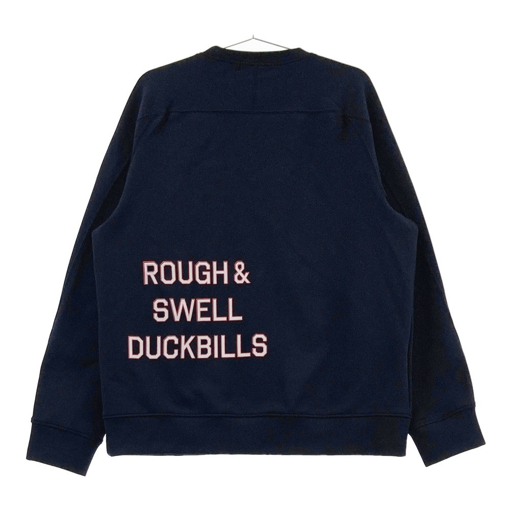 【1円】ROUGH&SWELL ラフアンドスウェル 2022年モデル ダンボールニット スウェット トレーナー ネイビー系 L [240101089188]_画像2