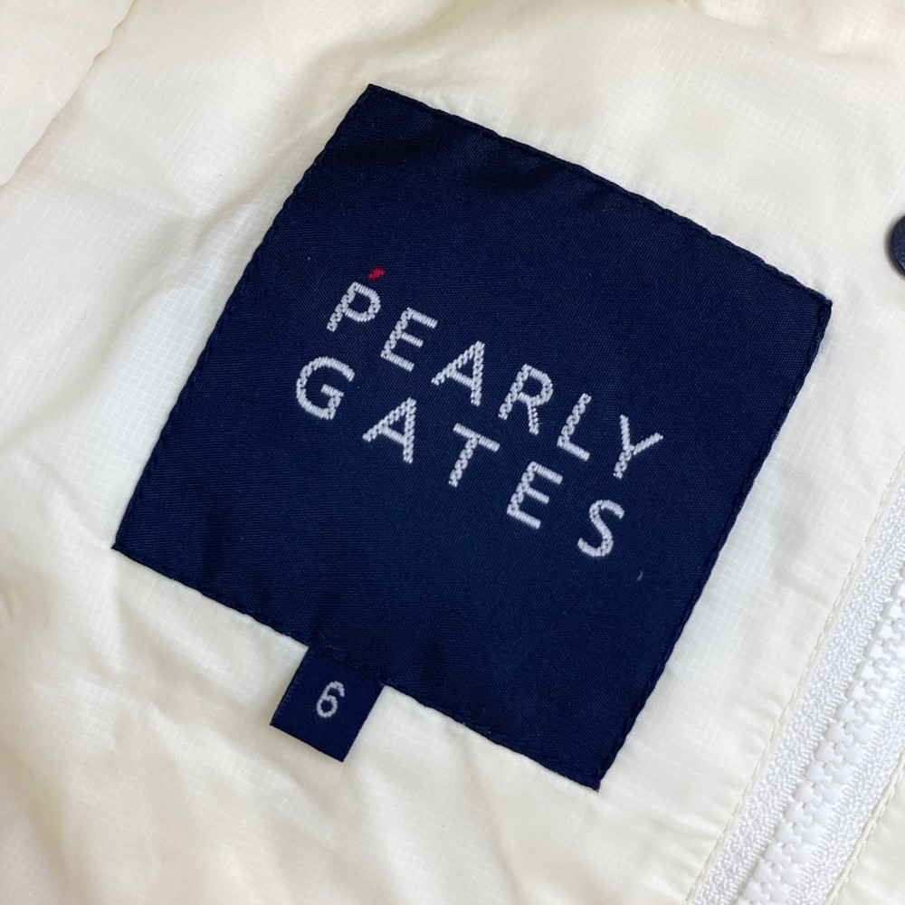 【1円】PEARLY GATES パーリーゲイツ 2WAYダウンジャケット ホワイト系 6 [240101115151]_画像6