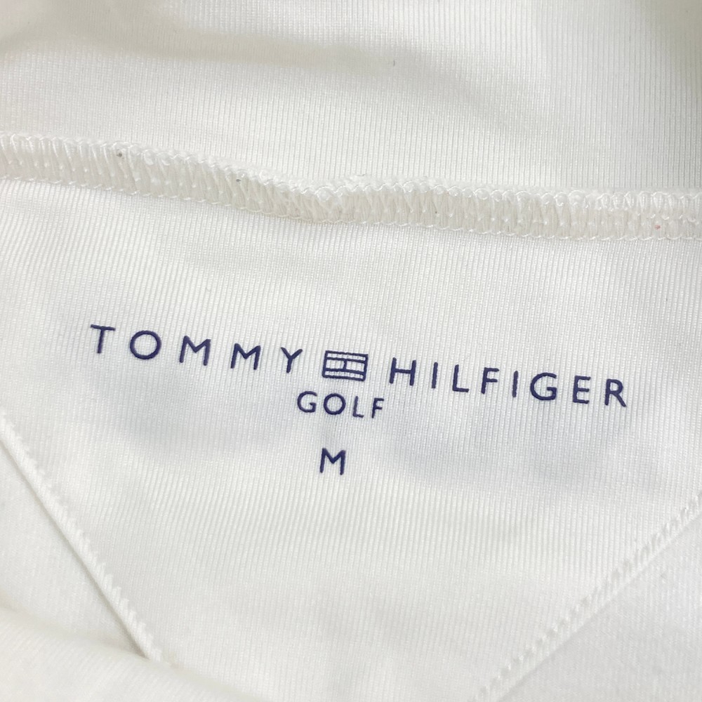【1円】TOMMY HILFIGER GOLF トミー ヒルフィガーゴルフ ハイネック長袖Tシャツ ホワイト系 M [240101107147]_画像6
