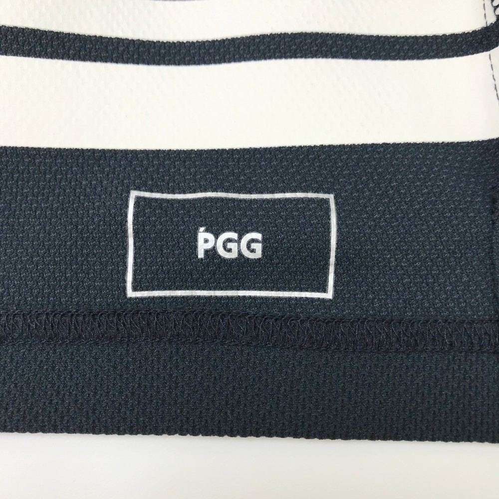PGG PEARLY GATES パーリーゲイツ ハーフジップ 半袖Tシャツ ネイビー系 6 [240101115910] ゴルフウェア メンズ_画像6