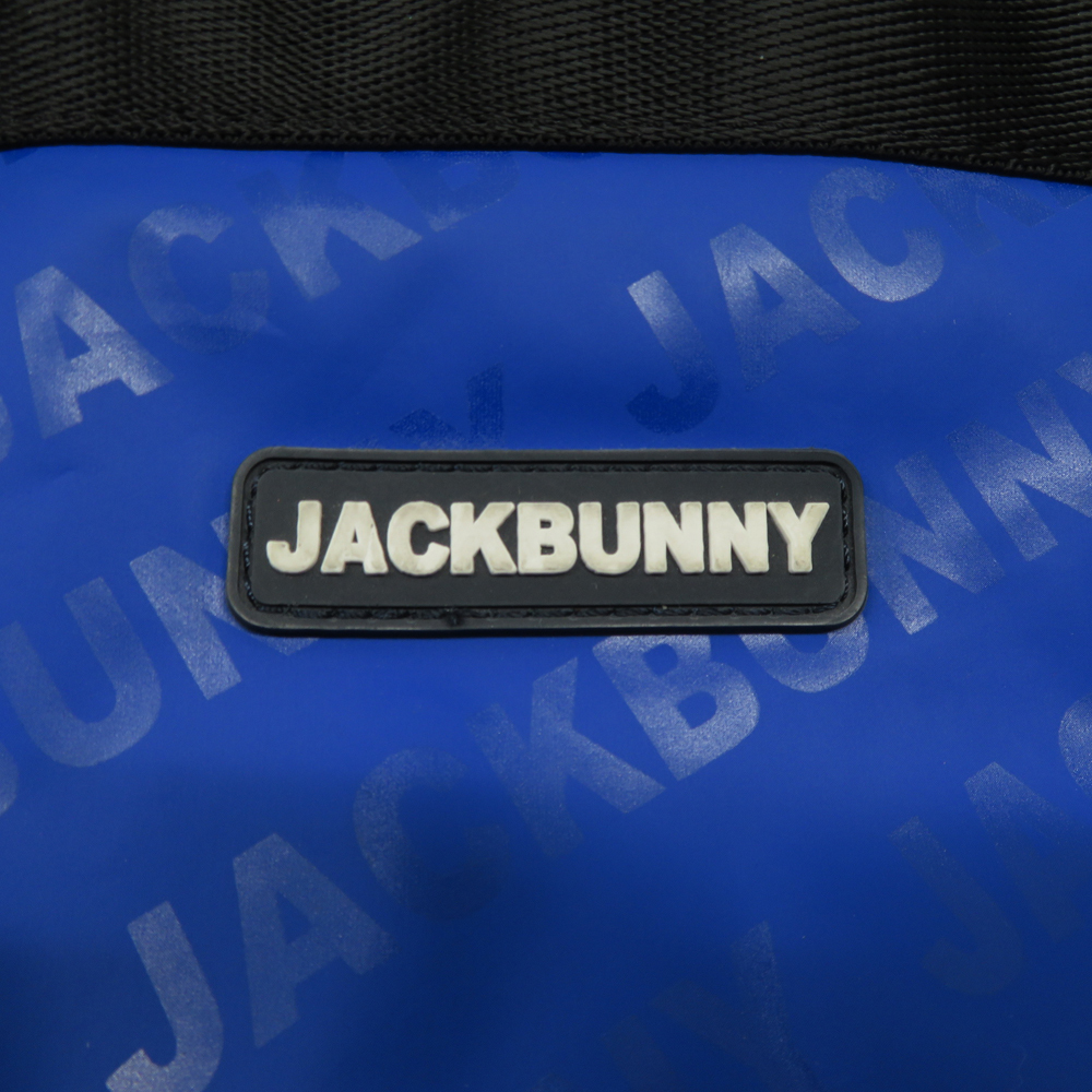 JACK BUNNY ジャックバニー ロッカーバッグ トートバッグ ロゴ総柄 ブルー系 [240101129023] ゴルフウェア_画像9