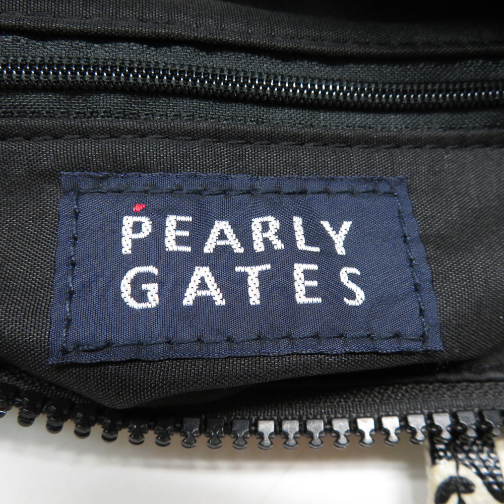 【1円】PEARLY GATES パーリーゲイツ ×Disney カートバッグ オズワルド 総柄 ブラック系 [240101074859]_画像7