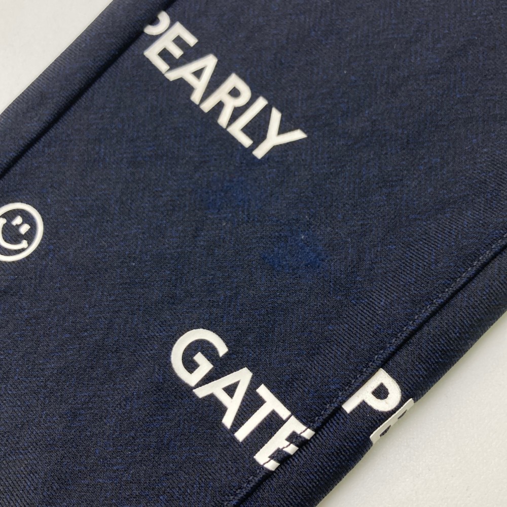 PEARLY GATES パーリーゲイツ 裏起毛 ストレッチパンツ ニコちゃん ブラック系 0 [240101129320] ゴルフウェア レディース_画像6