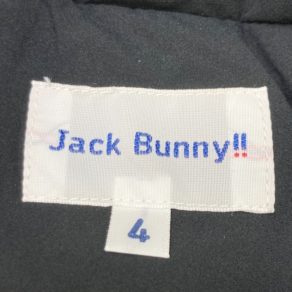 【1円】JACK BUNNY ジャックバニー 2022年モデル 2way 中綿 ジャケット ブラック系 4 [240101113251]_画像6