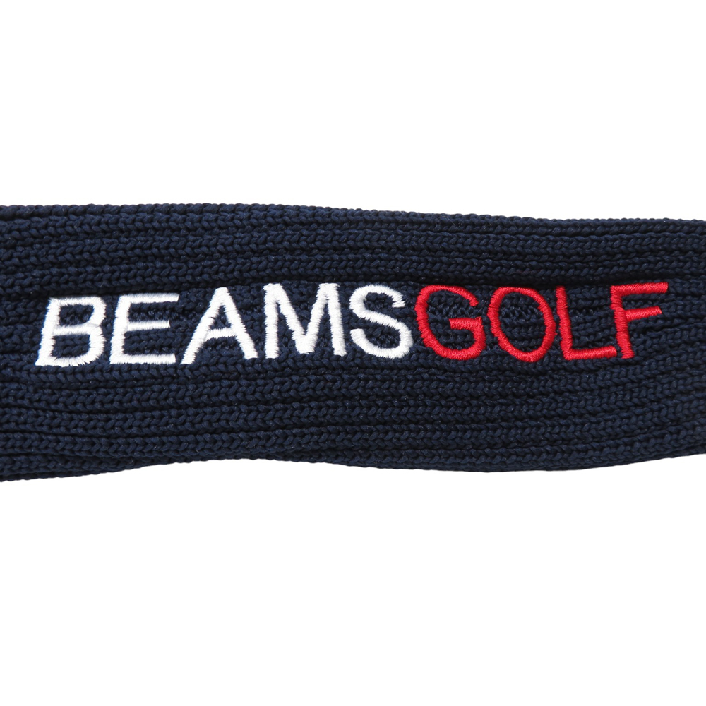 【新品】BEAMS GOLF ビームスゴルフ ニット ヘッドカバー ボーダー柄 ネイビー系 FW [240101125252] ゴルフウェア_画像4