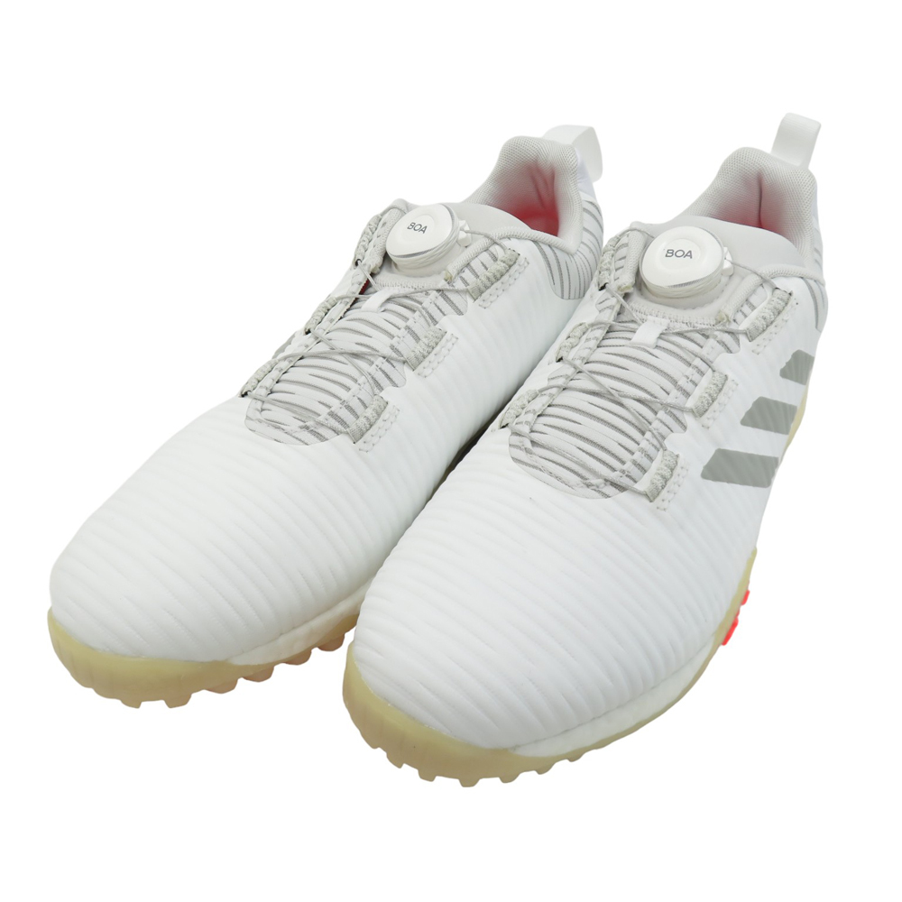 ADIDAS GOLF アディダスゴルフ FV2522/CODECHAOS BOA LOW スパイクレスゴルフシューズ ホワイト系 27.0 [240101132616] ゴルフウェア_画像1