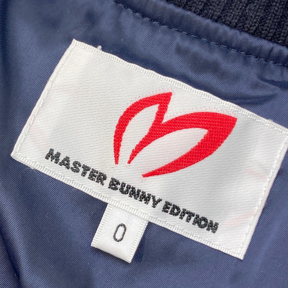 【1円】MASTER BUNNY EDITION マスターバニーエディション 中綿ブルゾン スニードジャック 総柄 ネイビー系 0 [240101118931]_画像3