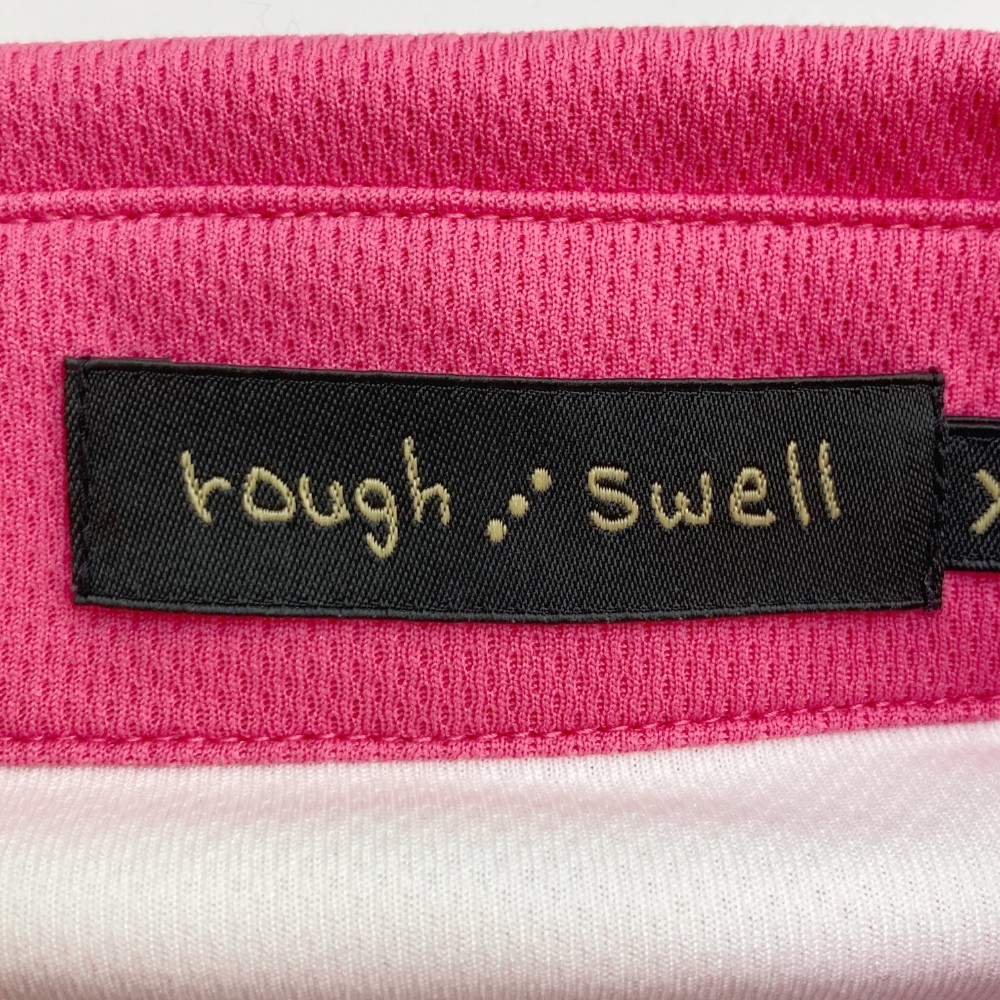 【1円】ROUGH&SWELL ラフアンドスウェル 半袖ポロシャツ ボタンダウン ホワイト系 XL [240101095999]_画像3