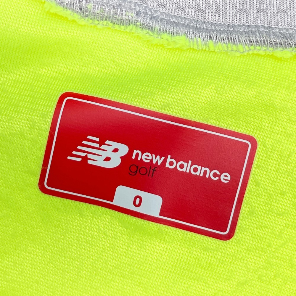 【1円】NEW BALANCE ニューバランス 切替 長袖パーカー グレー系 0 [240101100861]_画像5